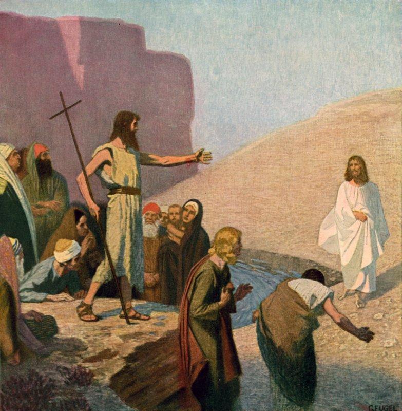 Krstitelj i Isus